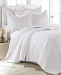 Levtex Sherbourne Quilted Stitch - Twin White. Fixed Price $39.00.
