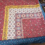 Peking Handicraft Quilt Pillow Cases Bedding Size Rug Print Vtg. Fixed Price $95.00.