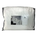 Hotel Collection Solid Velvet 3 Piece King Quilted Coverlet Set White - $550. Fixed Price $117.76.