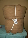 Pottery Barn Everyday Linen Reversible Comfort Quilt Bronze King Cal #U100. Fixed Price $289.95.