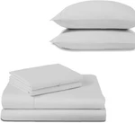 Carressa 6-PIECE Luxury Bedding Set 800 Tc Egyptian Cotton Sheets & Pillowcase. Fixed Price $113.99.