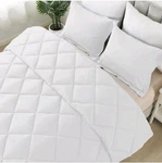 Hyleory Queen Comforter Set With 2 Pillow Shams - White Fluffy Down Alternati.... Fixed Price $40.00.