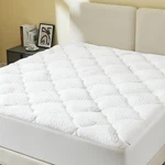 Goldbover Mattress Topper Twin Xl 2 Inch Ultra Soft Quilted Fitted Pad. Fixed Price $72.10.