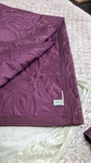 Hotel Collection Dutch Floral Luxury Quilted Coverlet Plum/burgungy King Size. Fixed Price $100.00.
