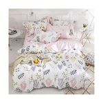Bulutu Floral Love Print Girls Duvet Cover Full White/pink Cotton Premium Blo.... Fixed Price $93.32.