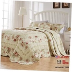 Greenland Home Antique Rose Jumbo Oversized 100% Cotton Queen (3 Piece) Ecru. Fixed Price $157.75.