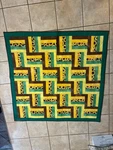 Handmade Quilt - New "daisy. Fixed Price $227.50.