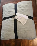 West Elm Airy Cotton Voile Solid King/cal. Quilt -celadon New With Tags. Fixed Price $128.61.