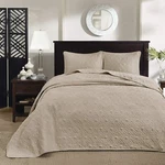Madison Park 3 Piece Quebec Bedspread Set - Queen 1 2 Shams Khaki. Fixed Price $50.00.