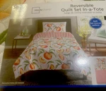 Mainstay Reversible Quilt Set Tote. Fixed Price $36.00.