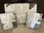 Nwot 3PC Pottery Barn Arden Tree F/q Quilt, & 2 Eu Shams Christmas Dreams. Fixed Price $418.58.