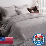 Ntbay Queen Comforter Set With Sheets, 7 Pieces Soft And Breathable Beddin. Fixed Price $78.14.