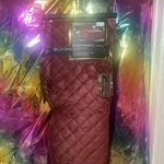 Bella Grace Queen Diamond Pattern Red 3-PIECE Polyester Quilt Set. Fixed Price $40.00.