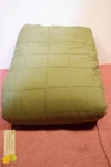 Pillowfort Twin Box Stitch Microfiber Kids' Quilt Green. Fixed Price $39.99.