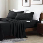 Smart Sheets, Ultra Soft Brushed Microfiber 4-PIECE Set, Fitted Bed She.... Fixed Price $31.31.