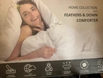 Fit Home Collections Feathers & Down Comforter/queen 612KW. Fixed Price $85.00.