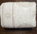 Pottery Barn Alanya Suzani Embroidered Floral Quilt King/cal Natural New! Read. Fixed Price $189.00.