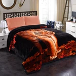 Jml Fleece Blanket Heavy, 10 Pounds King Size 85X93, Animal Printed - Tigers. Fixed Price $113.58.