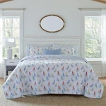 Laura Ashley Home - Ahoy Collection Quilt Set 100% Twin, Blue. Fixed Price $79.78.