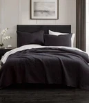Donna Karan Soft Velvet Handstitched Full Queen Quilt Nip. Fixed Price $299.95.