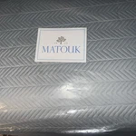 Matouk Netto King Quilt Nocturne 600 Tc Egyptian Cotton Sateen Pool New. Fixed Price $429.99.