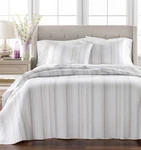 Martha Stewart Collection Georgetown Bedspread, Twin Grey. Fixed Price $64.00.
