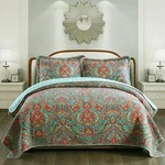 Newlake Cotton Bedspread Quilt Sets-reversible Patchwork Coverlet Set, Europe.... Fixed Price $62.70.