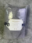 Pottery Barn Teen Emily & Meritt Grey Ruffle Scallop Single Euro Sham Nwt. Fixed Price $34.99.