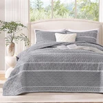Quilts Queen Size Grey, 3 Pieces Bedding Set Boho Lightweight Soft. Fixed Price $60.99.
