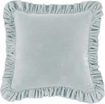 Hiend Accents Stella Faux Silk Veet Euro Sh Pillow Cover,light Blue,. Fixed Price $97.50.