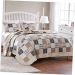 Greenland Home Oxford Quilt Set, Full/queen, 3-PIECE Multicolor. Fixed Price $118.78.