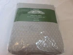 Home Conservatory Crystal Diamond Matelasse Full Queen Coverlet Shams Set Grey. Fixed Price $172.95.