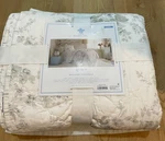 New Simply Shabby Chic Twin Shadow Rose Quilt And One Sham. Fixed Price $149.99.