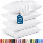 4PACK 20 X 30 (white), Utopia Bedding Queen Pillow Cases, Soft Brushed Microfibe. Fixed Price $17.56.