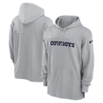 Dallas Cowboys Nike Heavy Jersey Hooded Top - Gray. Fixed Price $109.99.