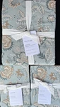 Pottery Barn Brooke Floral Printed King Duvet & 2 Standard Shams. Fixed Price $150.00.