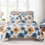 Honeilife Set King Size - 3 Piece Microfiber Reversible Bedsprea.... Fixed Price $78.79.