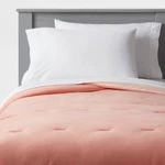 Full/queen Velvet Kids' Quilt Pink Pillowfort: Oeko-tex Certified, Polyester,. Fixed Price $25.99.