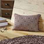 Custom House Burgundy Tan Jacquard Pillow 9.5X14 Vhc Brands. Fixed Price $20.95.