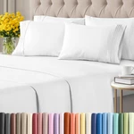 4 Piece Set, Hotel Luxury Soft & Wrinkle Free Bed By Cgk Linens. Fixed Price $50.99.