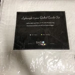 Basic Choice 3-PIECE Light Weight Oversize Quilted Coverlet Set King New. Fixed Price $49.99.
