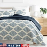 Cozy Soft Quilted Coverlet Set Reversible Down Alternative Shams Hypoallergenic. Fixed Price $49.46.