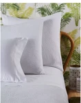 New Frette Rena White Coverlet Matelass Jacquard Queen Cotton Portugal $499. Fixed Price $149.99.