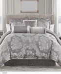 Nip Waterford Fine Linens Palace Mocha King Comforter Set 6 Pc. Fixed Price $272.59.