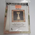 Garden Patch Cats Stalker Quilt Kit Block Six Helene Knott 18". Fixed Price $45.00.
