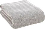 100% Soft And Breathable Cotton Thermal Blanket Twin Charcoal - Perfect For Laye. Fixed Price $32.03.