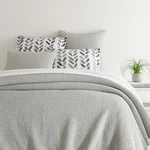 Pine Cone Hill Bubble Dove Grey Matelasse Coverlet Queen. Fixed Price $80.00.