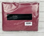Cgk Full Size Microfiber Sheet Set 1 Flat Fitted 4 Pillow Cases Burgundy New. Fixed Price $19.78.
