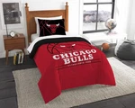 Northwest Nba Chicago Bulls Unisex-adult Comforter And Sham Set, Twin, Revers.... Fixed Price $130.94.