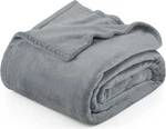 Utopia Bedding Cool Grey Fleece Blanket Size Fuzzy Queen,. Fixed Price $34.52.